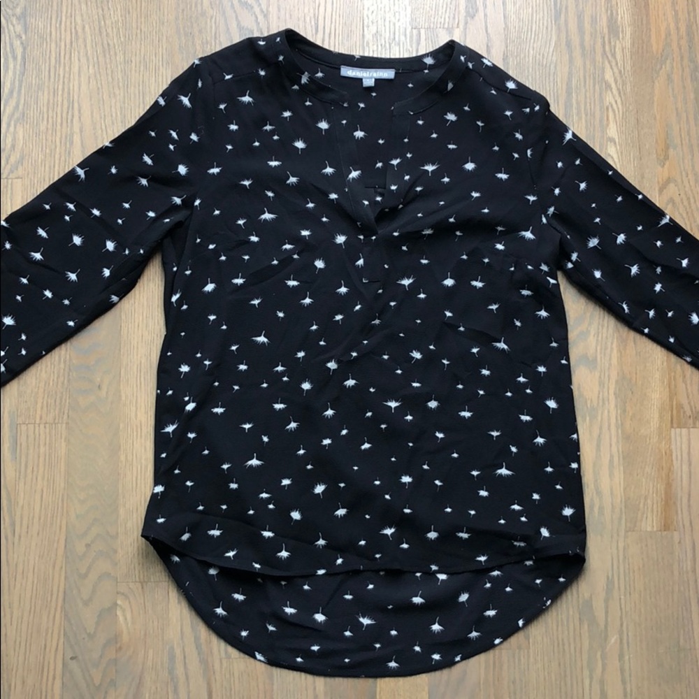 Dandelion black blouse